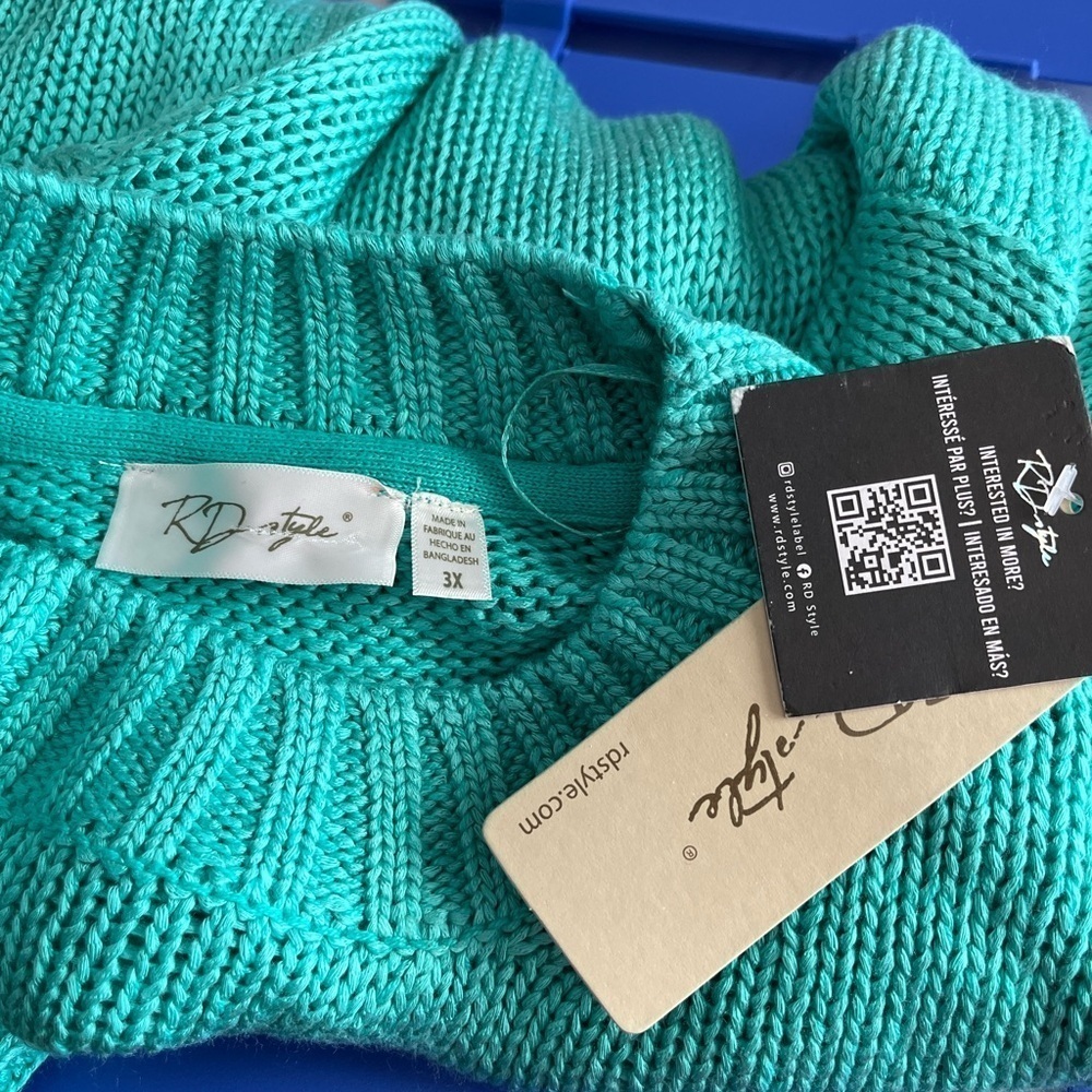 Turquoise Sweater - Picture 9 of 11